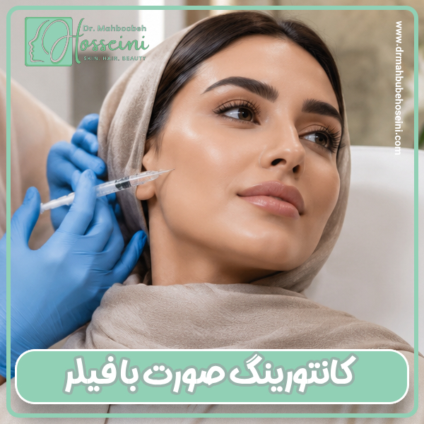 کانتورینگ صورت با فیلر؛ روشی ایمن برای جوانسازی بدون جراحی و با نتایج نچرال
