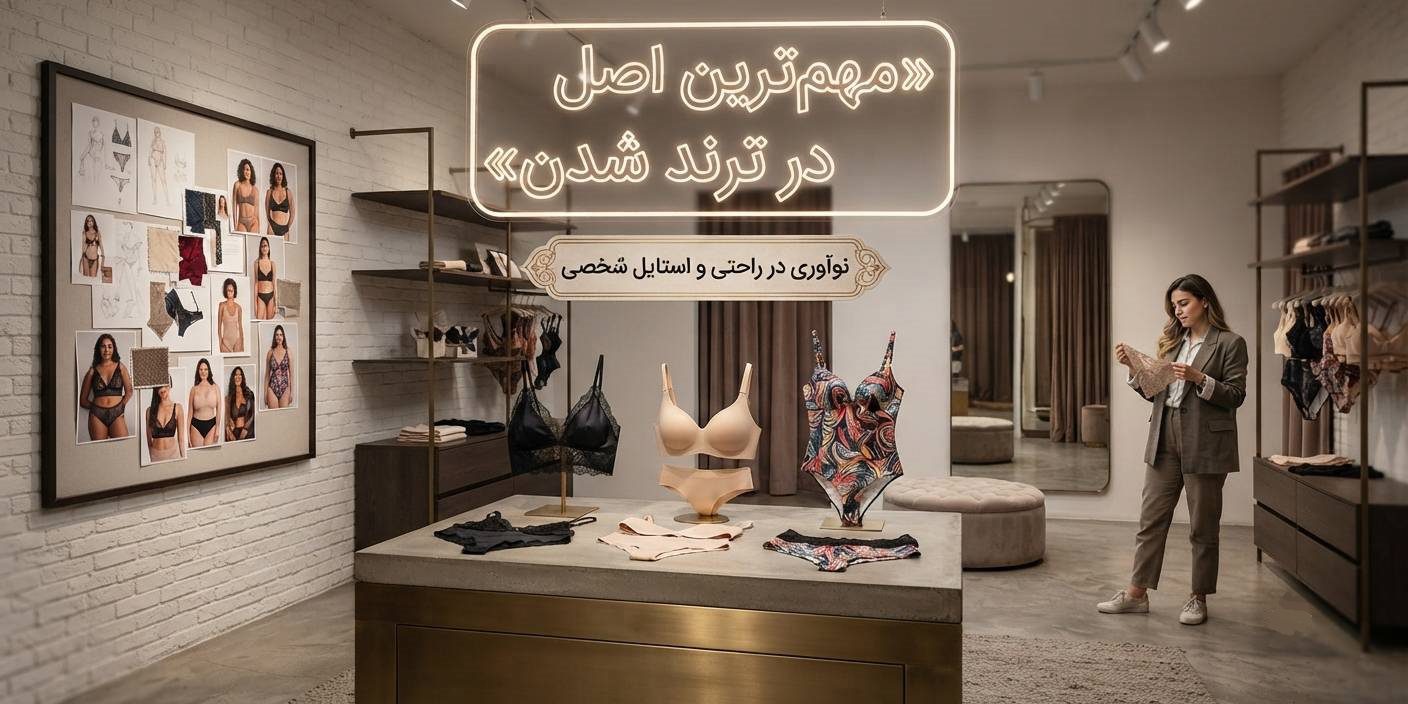 مهم ترین اصل در ترند شدن لباس زیر چیست؟