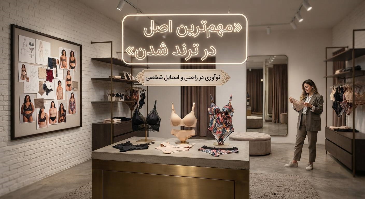 مهم ترین اصل در ترند شدن لباس زیر چیست؟