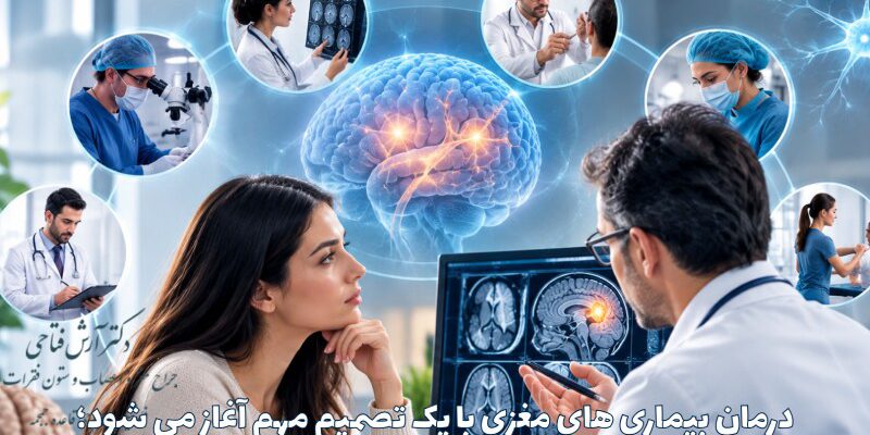 درمان بیماری های مغزی با یک تصمیم مهم آغاز می شود؛ انتخاب متخصص مناسب